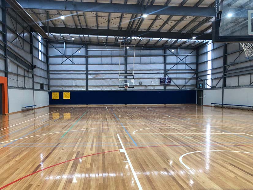 Point Cook Featherbrook College indoor stadium basketball netball court for hire