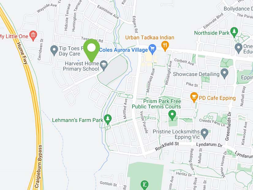 Location map image of the Epping North YMCA Early Learning Centre
