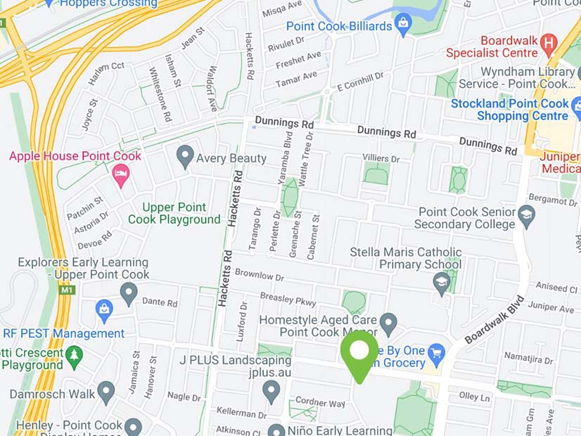 Location map image of the Point Cook YMCA Early Learning Centre