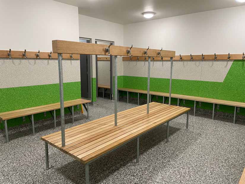 An image of the Clyde North changing rooms facility hire