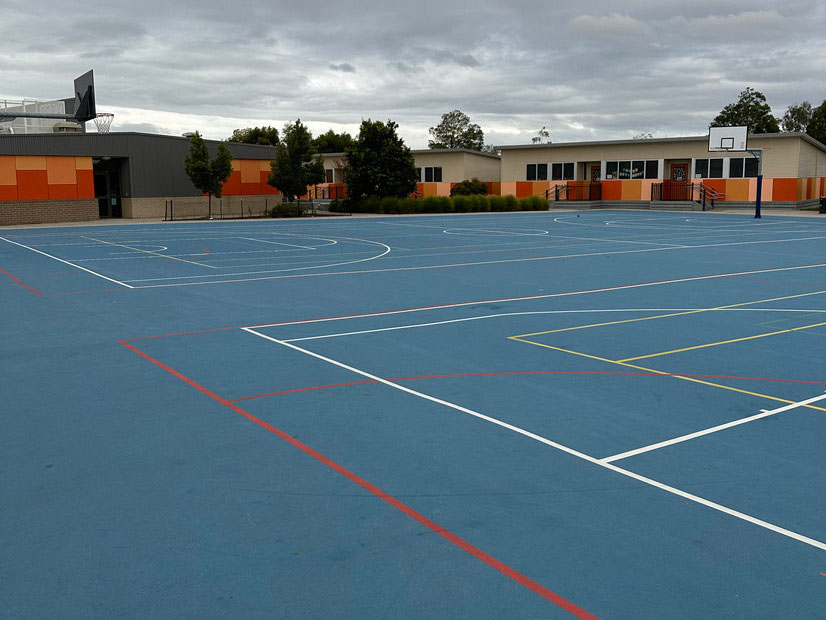 Epping Harvest Home school outdoor basketball netball court for hire