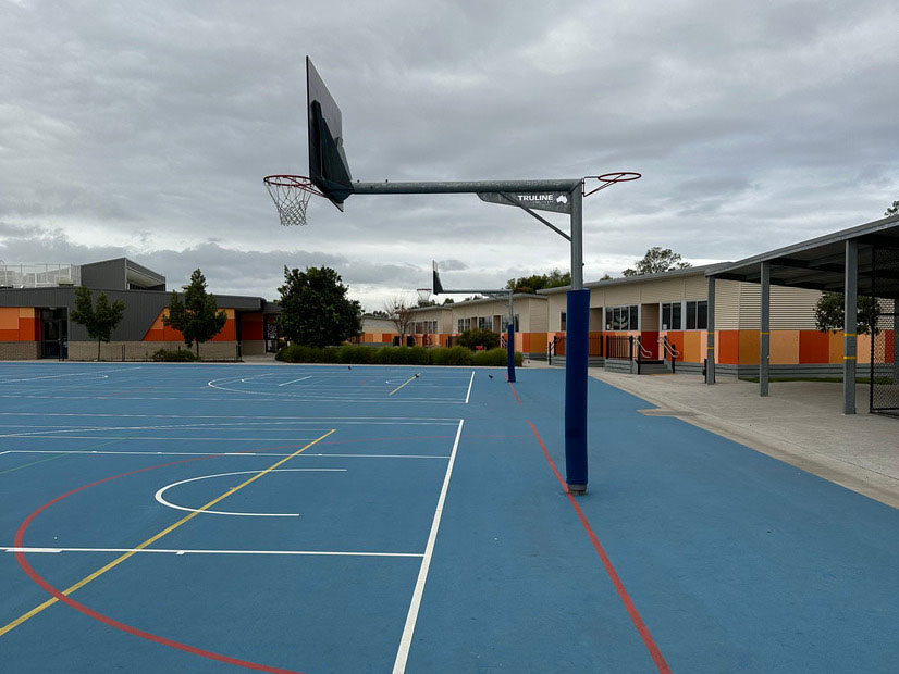 Epping Harvest Home school outdoor basketball netball court for hire
