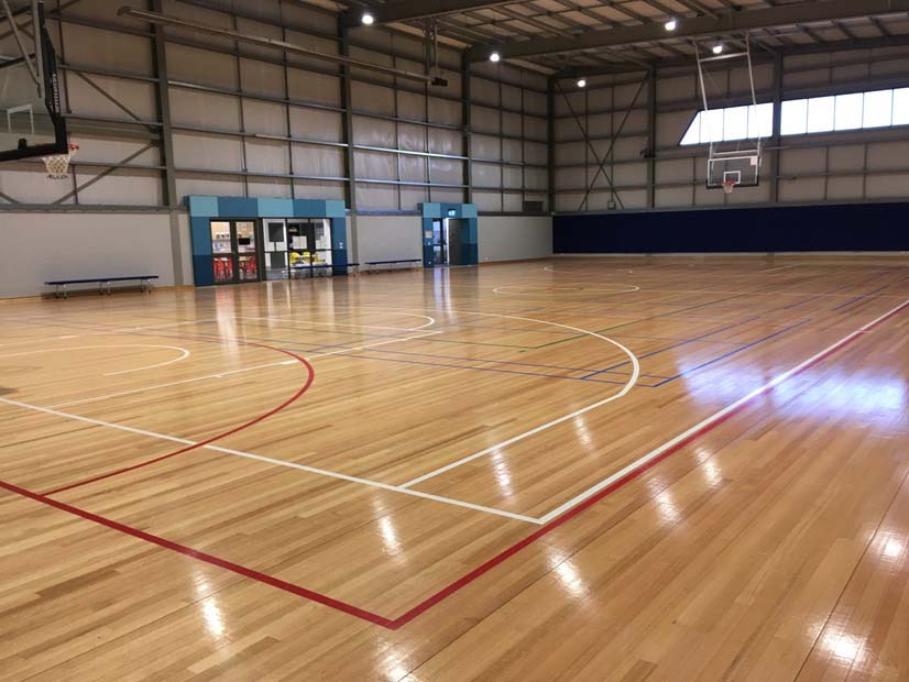 Torquay primary school indoor basketball and netball stadium court for hire